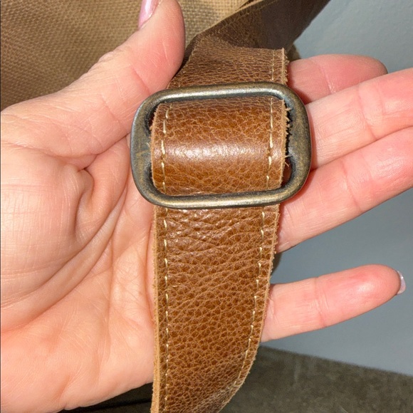 Myra Brown Canvas Tote Bag - Picture 12 of 12